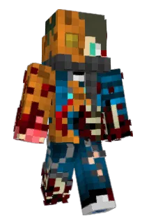 JumpX Minecraft avatar full body