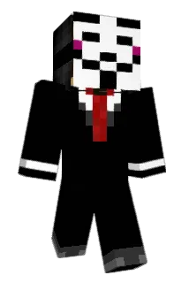 Jumpscreed Minecraft avatar full body