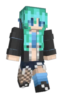 Junipberry Minecraft avatar full body