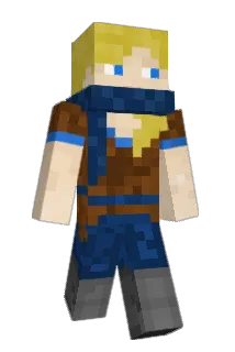 JuniperBlu Minecraft avatar full body