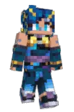Junkella Minecraft avatar full body