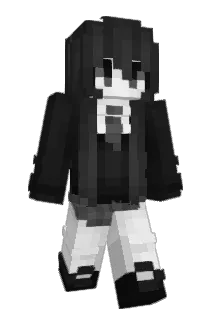 JunkoFuruta Minecraft avatar full body