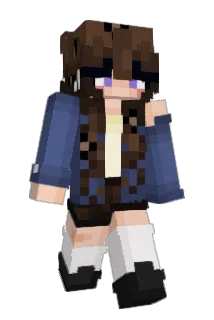 JunoTheGhost Minecraft avatar full body