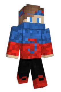 Juomaster Minecraft avatar full body