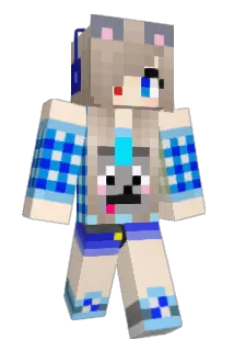 Juslove Minecraft avatar full body