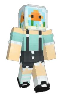 JustAChickie Minecraft avatar full body