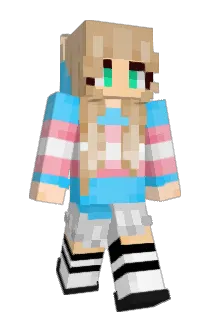 JustATransGirl Minecraft avatar full body