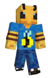 JustBeezus Minecraft avatar full body