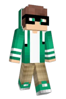 JustCube Minecraft avatar full body