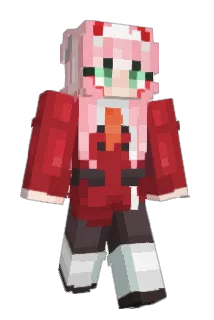 JustFrostyy Minecraft avatar full body