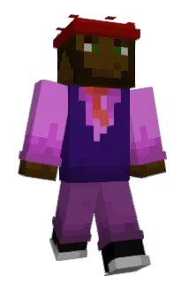 JustJust Minecraft avatar full body