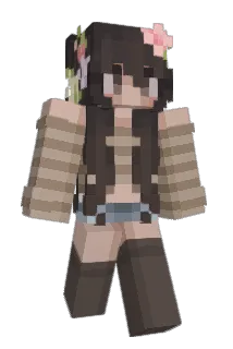 JustKana Minecraft avatar full body