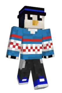 JustPenguuu Minecraft avatar full body
