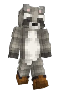 JustRacooon Minecraft avatar full body