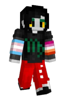 JustSomeTransGal Minecraft avatar full body