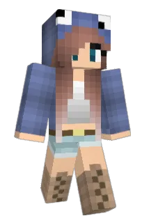 Just_Kenzie Minecraft avatar full body