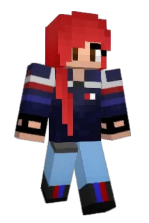 JustaSadBean Minecraft avatar full body