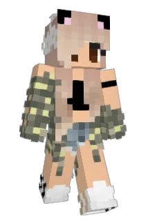Justadreamer101 Minecraft avatar full body
