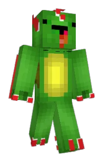 Justaqii Minecraft avatar full body
