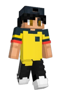 Justdub Minecraft avatar full body