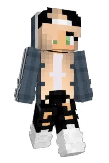 Justicetheking Minecraft avatar full body