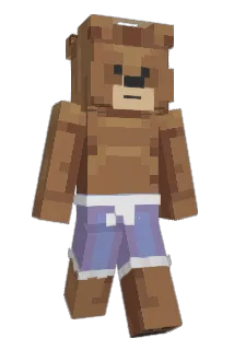 Justiie Minecraft avatar full body