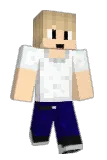 Justin Minecraft avatar full body