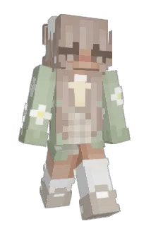 Justineuuh Minecraft avatar full body