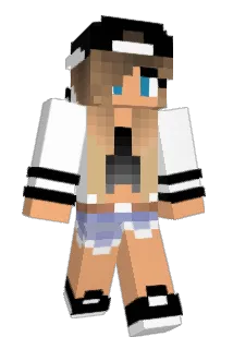 JustxEva Minecraft avatar full body