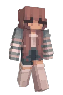 JuuliaCraft Minecraft avatar full body