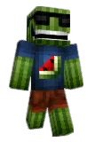 Juviex Minecraft avatar full body