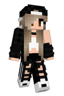 Juwelchen Minecraft avatar full body