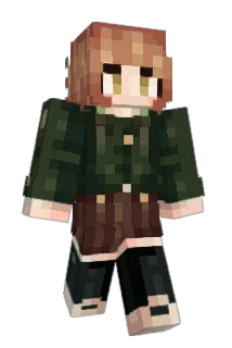 Juxau Minecraft avatar full body