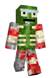 Juztricks Minecraft avatar full body