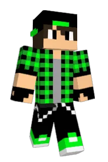 K3LuX Minecraft avatar full body