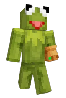 K3rmitDaFrog Minecraft avatar full body