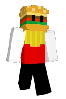 K6245 Minecraft avatar full body