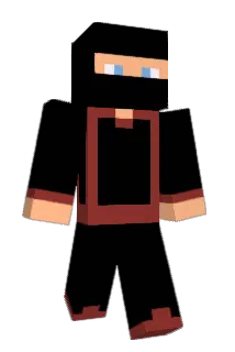 KFblackninja Minecraft avatar full body