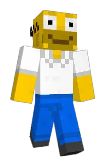 KGundam Minecraft avatar full body