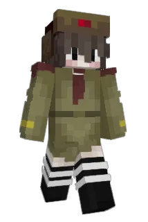 KING_ORANGE_III Minecraft avatar full body