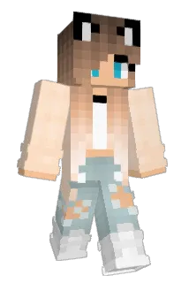 KITTYC00KIE1 Minecraft avatar full body