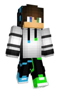 KLOSZ_X Minecraft avatar full body