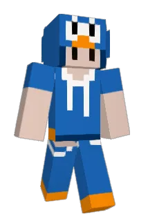 KOR_Azure Minecraft avatar full body