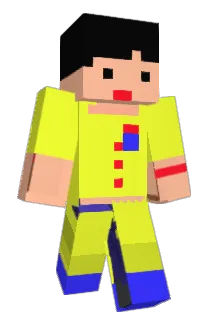 KURI0331 Minecraft avatar full body