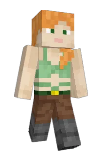 KUROAGEHA Minecraft avatar full body