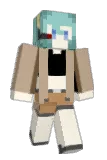 KUROROW Minecraft avatar full body