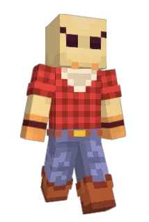 KV2Two Minecraft avatar full body