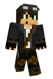 K_SWAN_MAN_35 Minecraft avatar full body