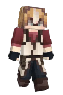 K_morii Minecraft avatar full body