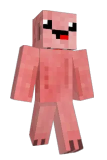 Kabir_Crip_Blood Minecraft avatar full body